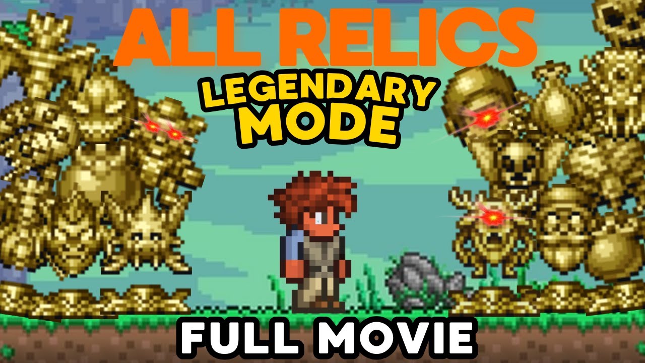 How I got EVERY Relic in Terraria's Hardest Mode (FULL MOVIE)