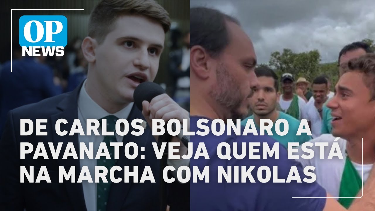 Parlamentares e influenciadores de direita aderem à caminhada de Nikolas rumo a Brasília | OP News