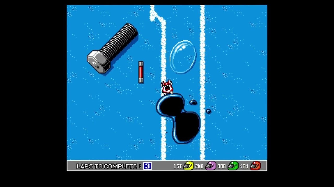 Micro Machines (Amiga) – Longplay Attempt (Up to Race 15)