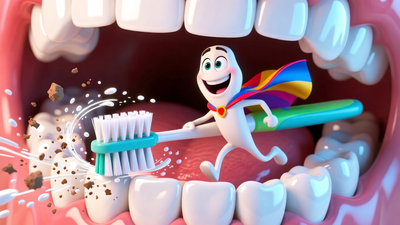 Brush Your Teeth, Baby! 🪥😄 | Healthy Habits for Kids | Preschool Learning Video