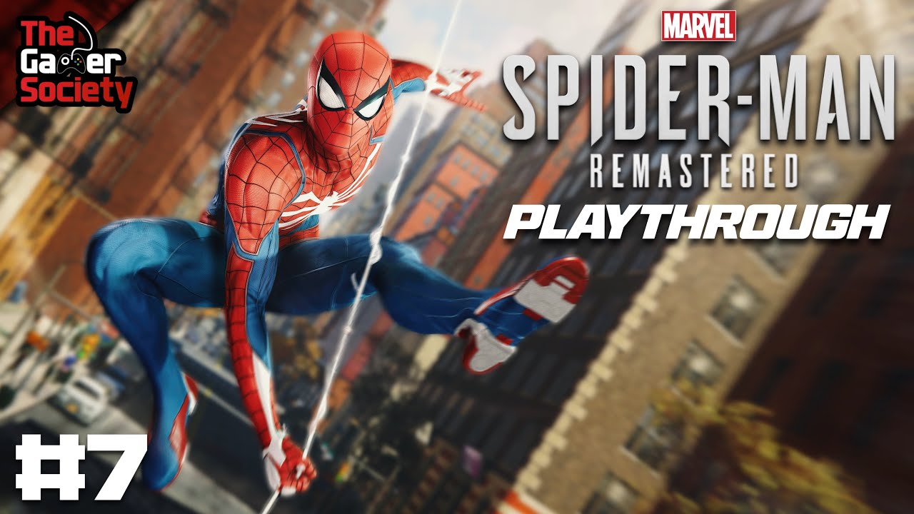 🔴SPIDER-MAN REMASTERED | REACHING 100% OF BASE GAME - VII - 7!