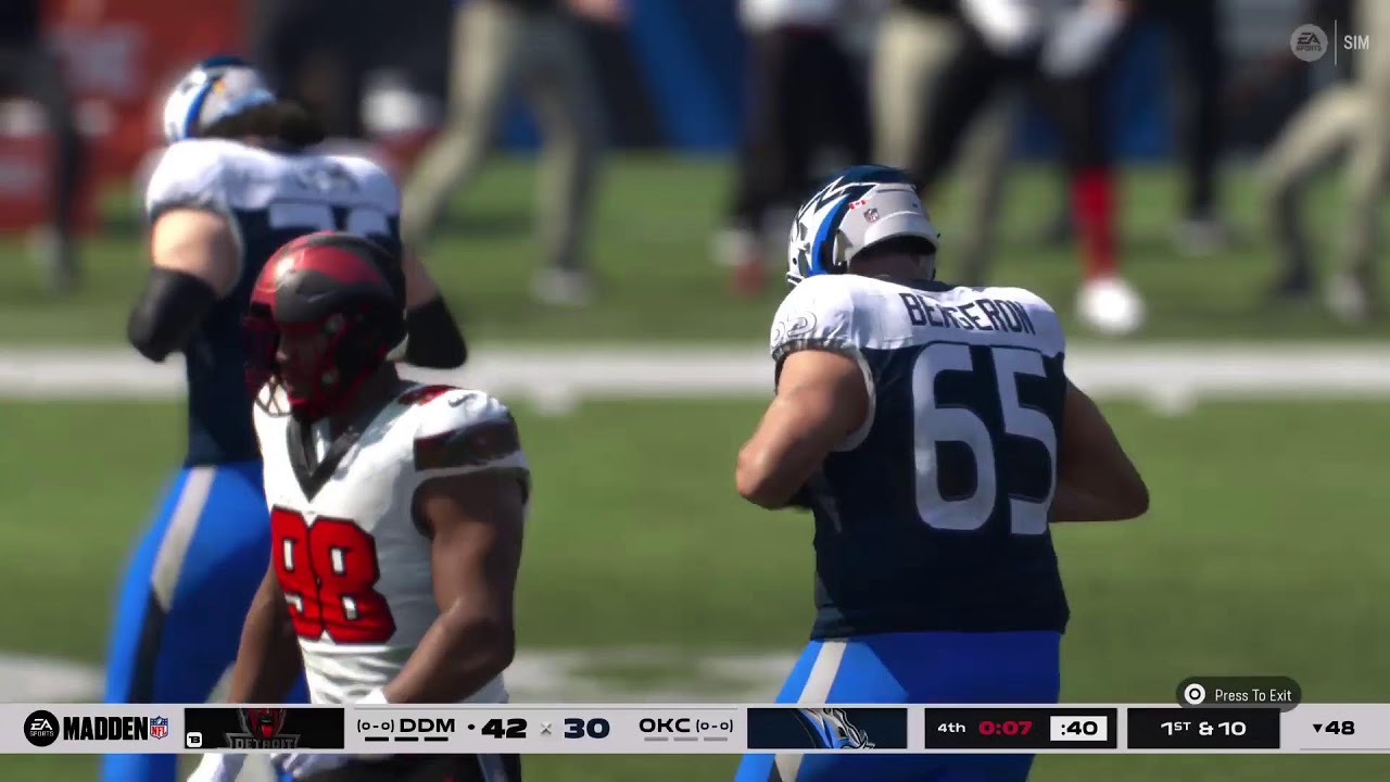 Madden 26 GFL Sim League Detroit Demolition at Oklahoma City River Hogs