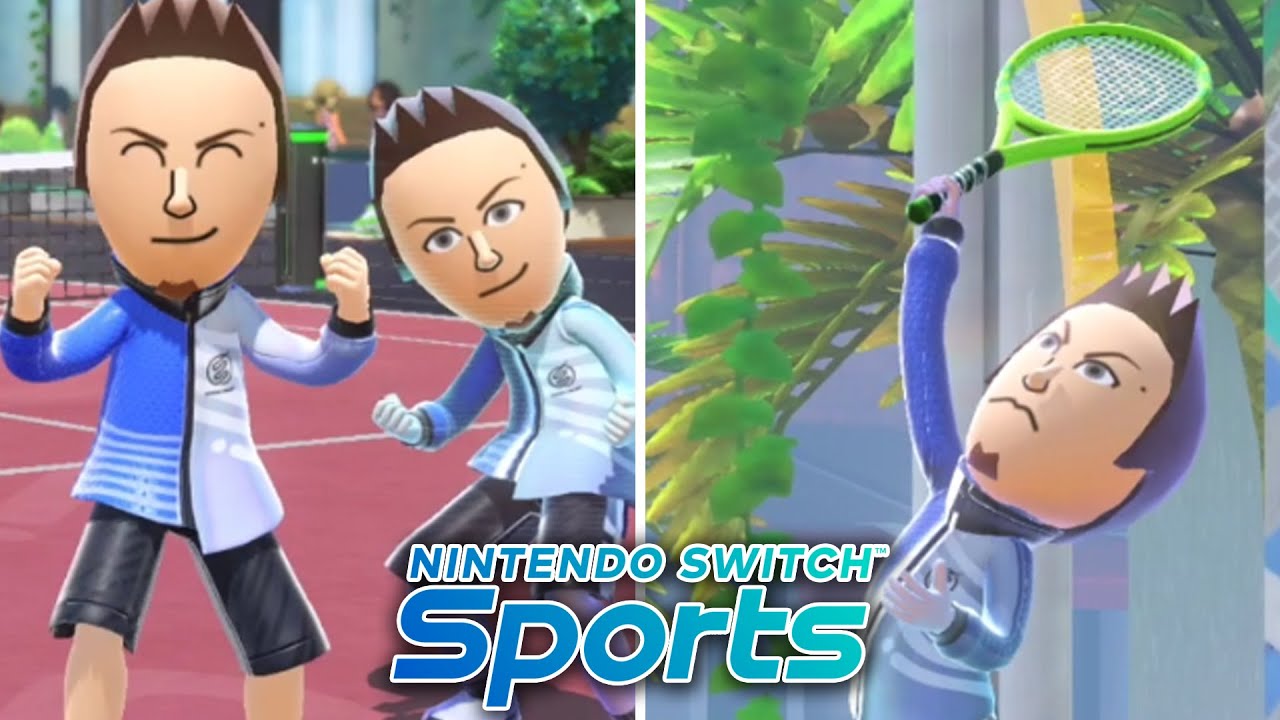 🎾 FIRST LOOK AT TENNIS in Nintendo Switch Sports!