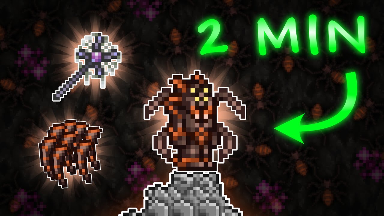 Fastest Way to Get Spider Armor in Terraria