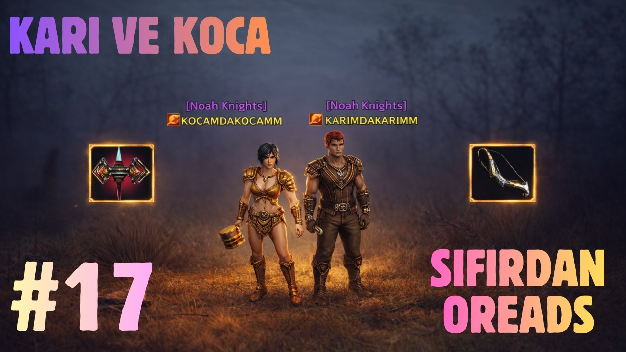 KARI KOCA SIFIRDAN OREADS! - YAYIN KESİTLERİ #17 #knightonline