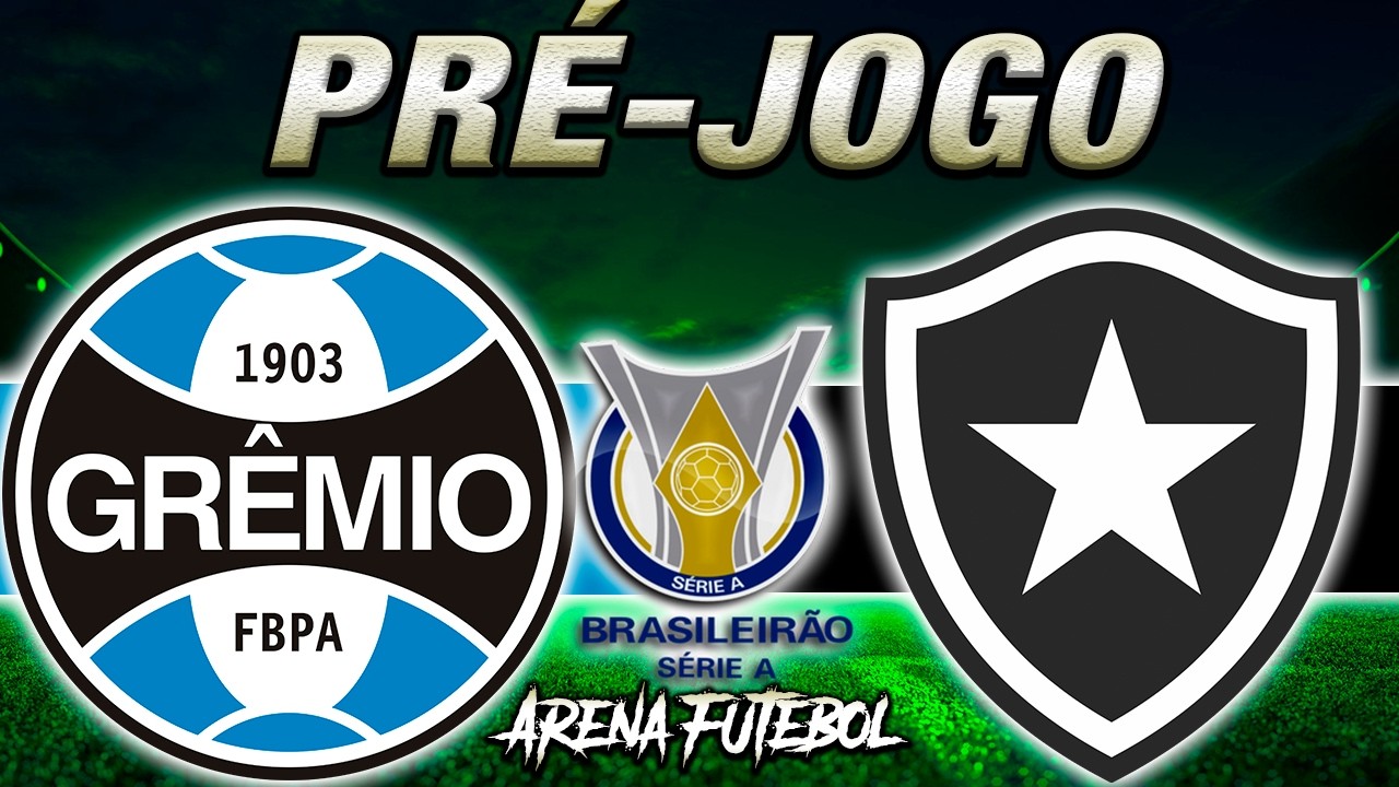 GRÊMIO x BOTAFOGO AO VIVO Campeonato Brasileiro - Narração