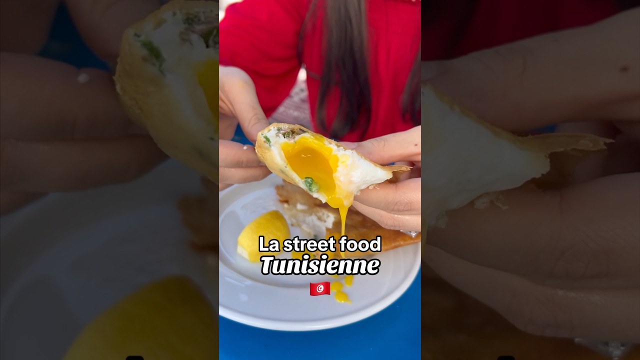 Je teste la street food tunisienne 🇹🇳