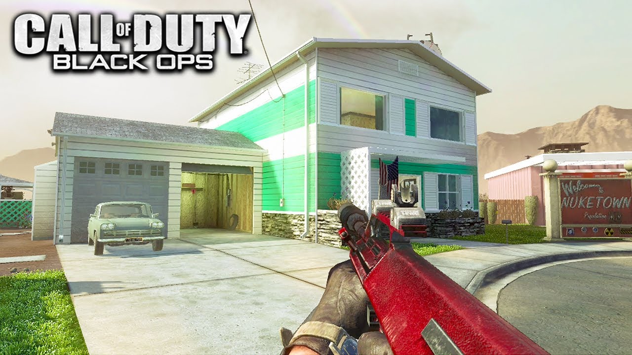AUG on Nuketown in 2024! Call of Duty Black Ops 1 Multiplayer Gameplay (No Commentary)