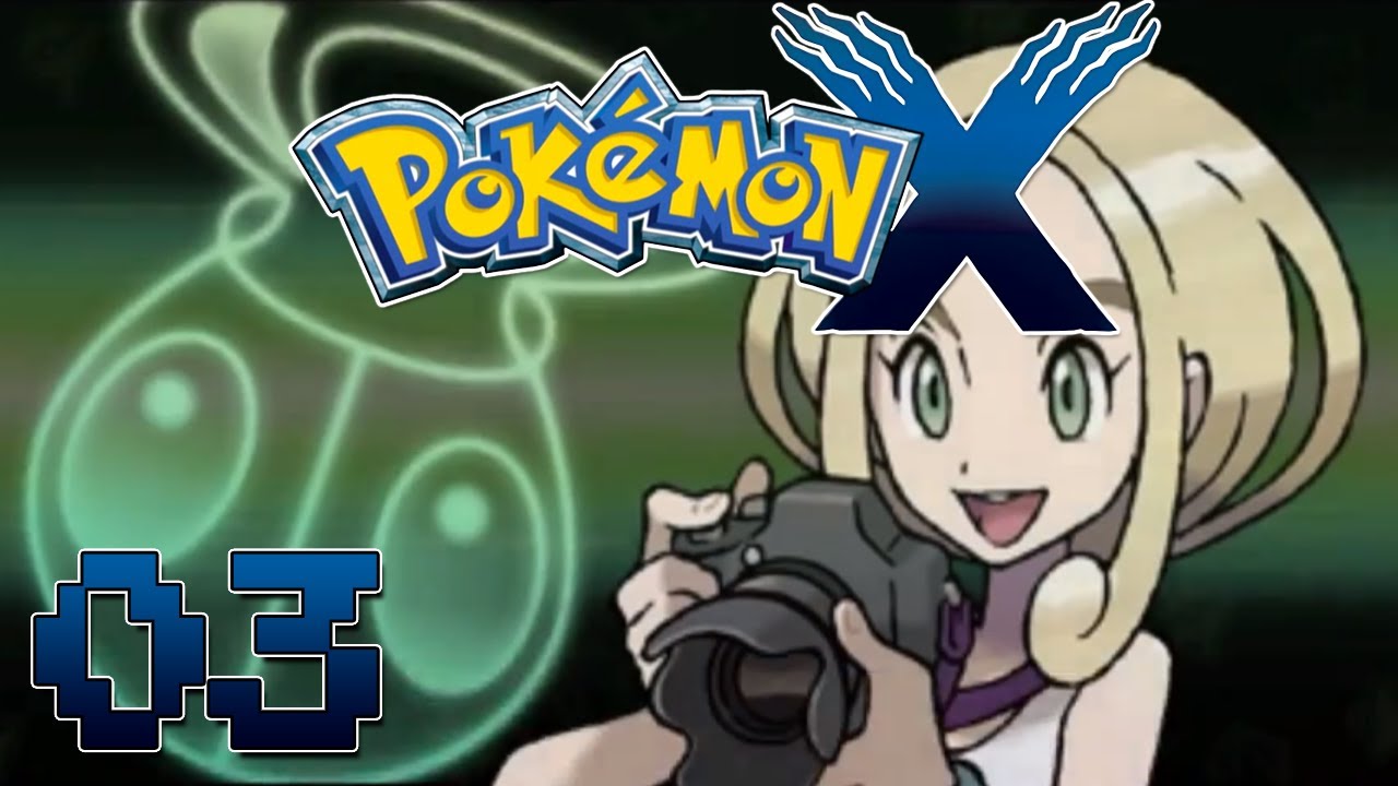 Let's Play Pokemon X Part 3 - Gym #1:  Santalune City Gameplay Walkthrough