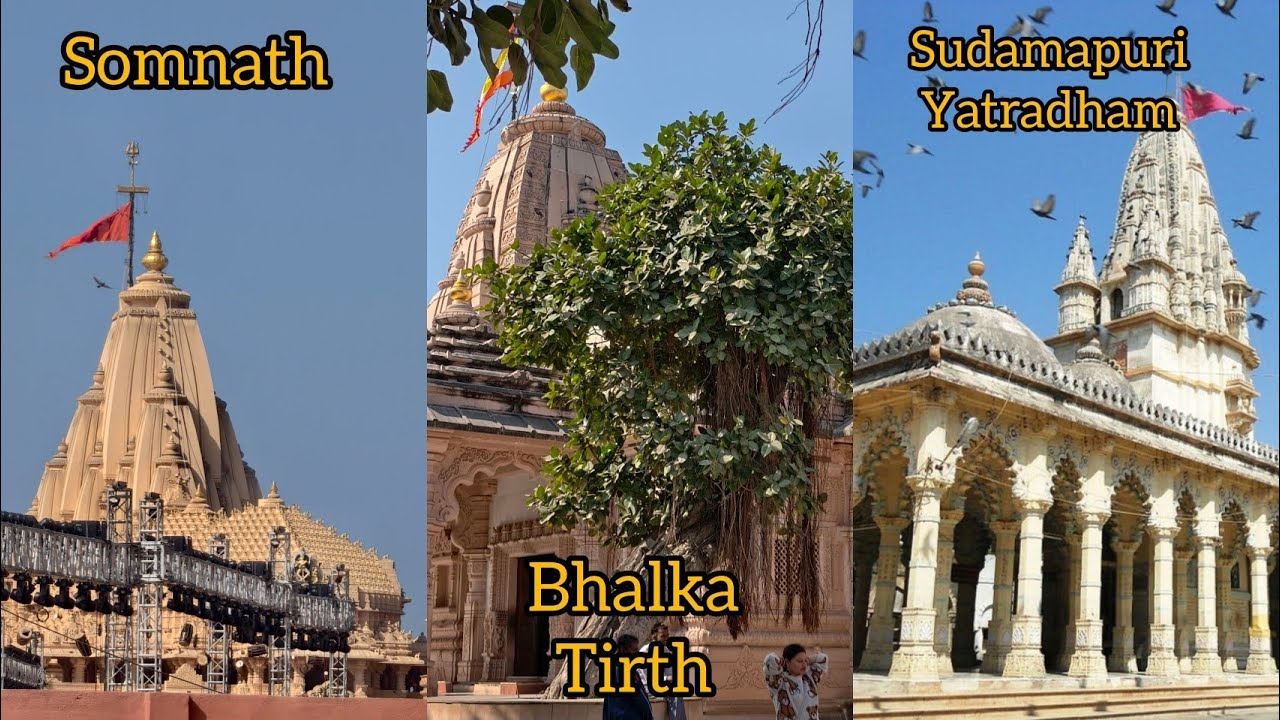 Somnath → Bhalka Tirth → Sudama Yatradham🪷🕉️