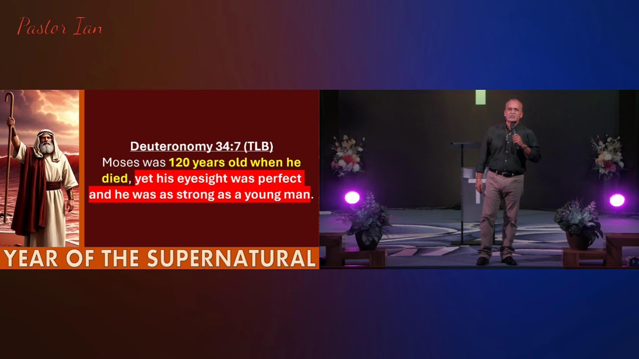 Live Like MOSES did - Year of the SUPERNATURAL Pt. 2