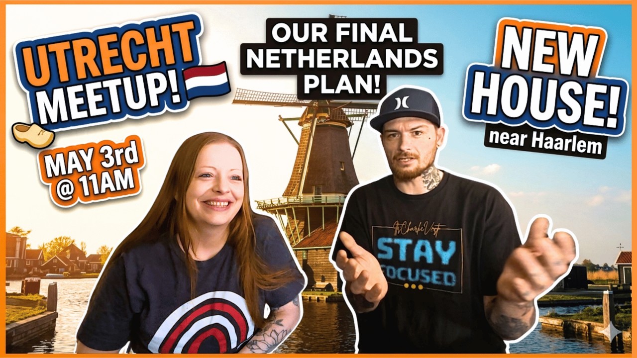 OUR FINAL PLAN! 🇳🇱 PUBLIC MEETUP IN UTRECHT + Full Trip Itinerary