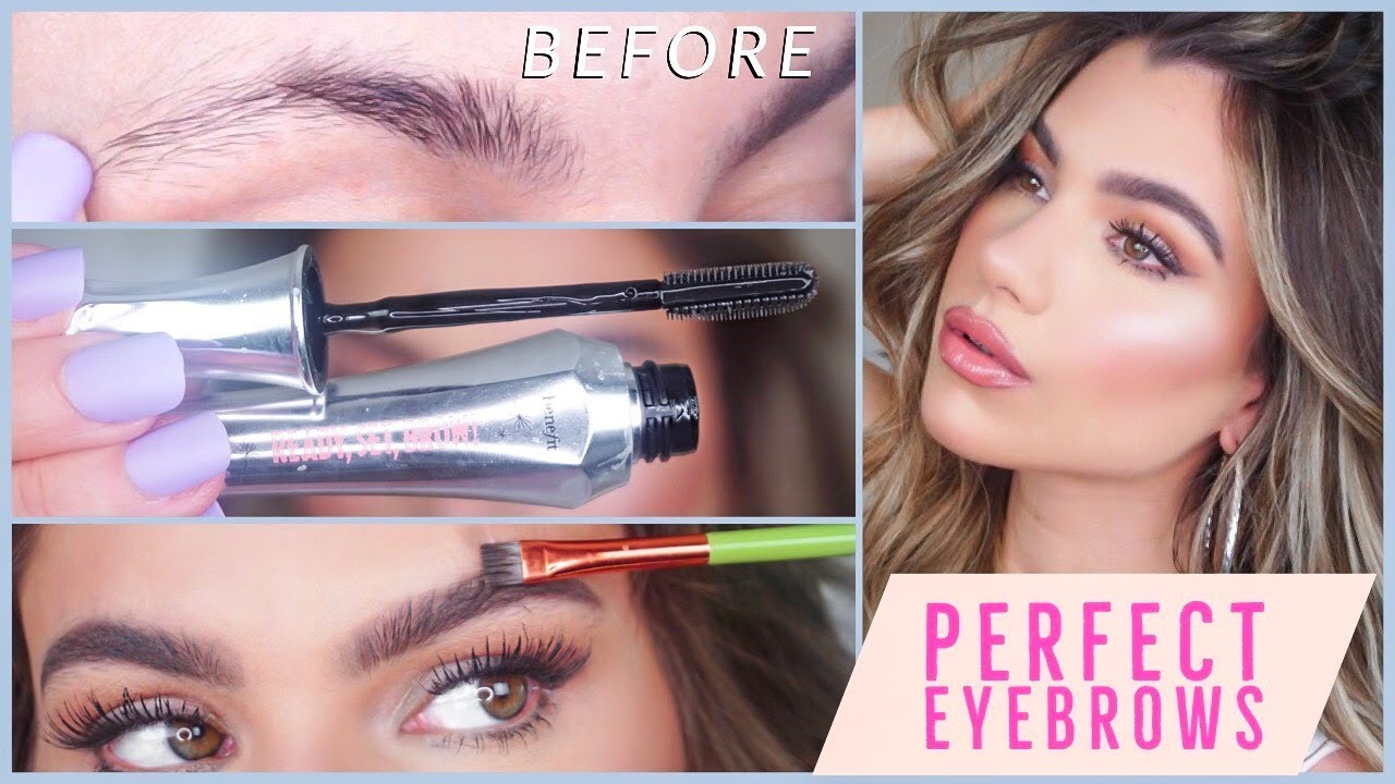 HOW TO SHAPE AND FILL IN YOUR EYEBROWS!