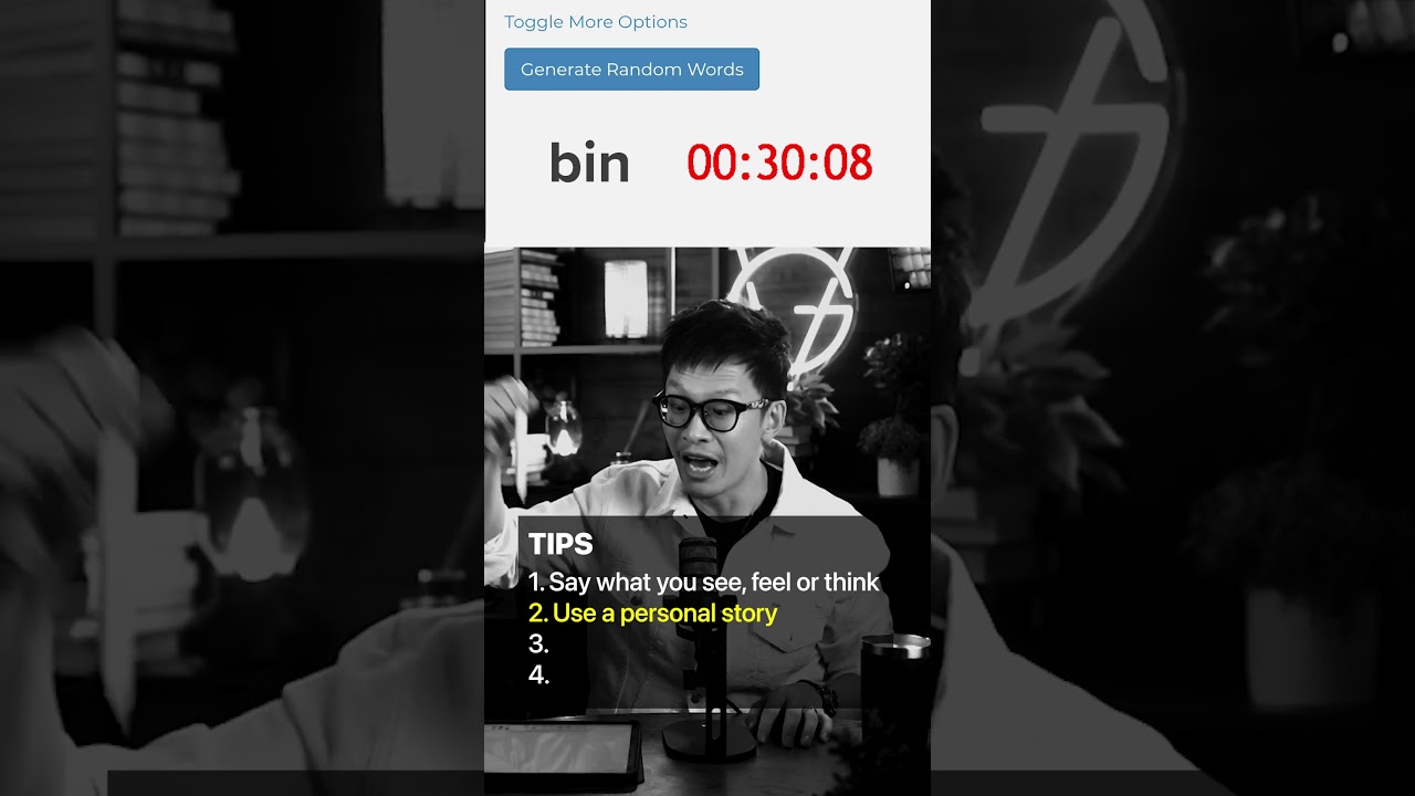 How to turn THOUGHTS into WORDS (faster)