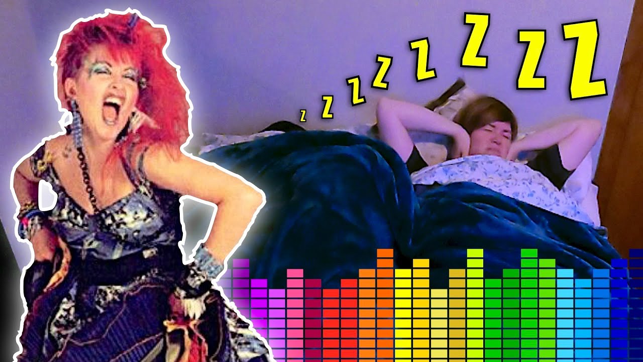 All Through the Night - Parody of Cyndi Lauper's Song for Partners of Snorers