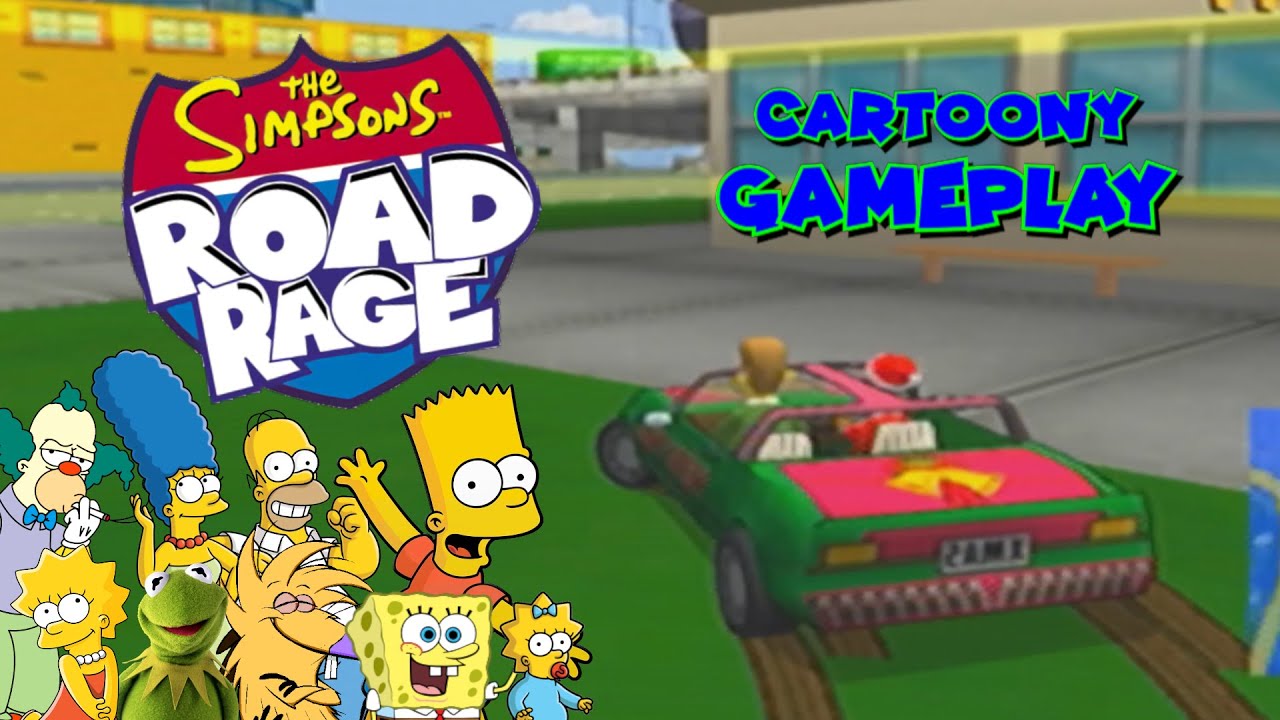 Cartoony Gameplay: The Simpsons Road Rage ROUND 3