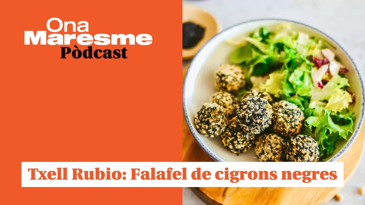 Txell Rubio: Falafel de cigrons negres