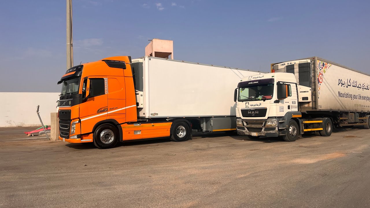 Trucking vlog (Jeddha to Riyad 1000km), Trucklife in gulf,  Transport of Saudi Arabia