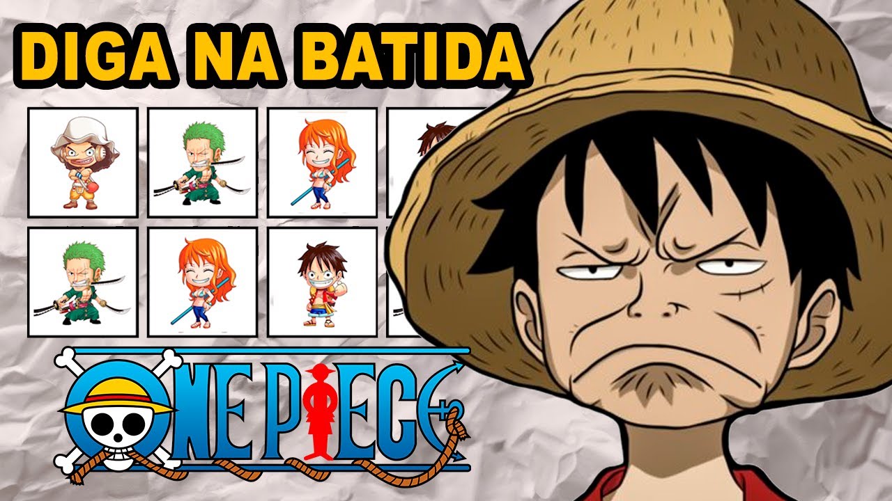ONE PIECE: Diga a Palavra na Batida
