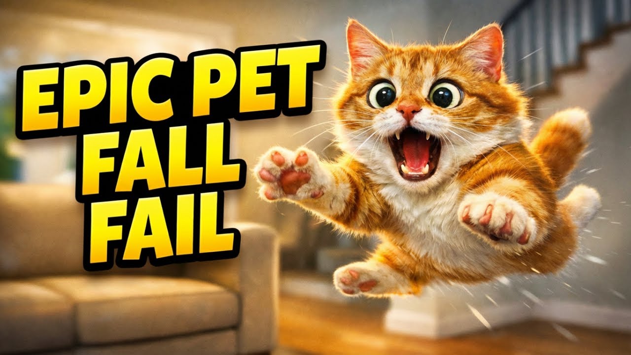 EPIC Pet Fail Compilation 😂 | Funniest Dog & Cat Falls Ever 