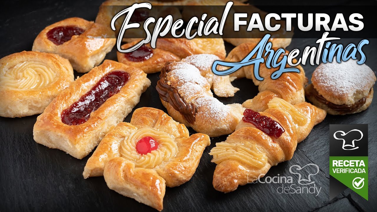 FACTURAS ARGENTINAS 🥐🇦🇷CÓMO HACER MEDIALUNAS DE MANTECA | COMIDA ARGENTINA By La Cocina de Sandy