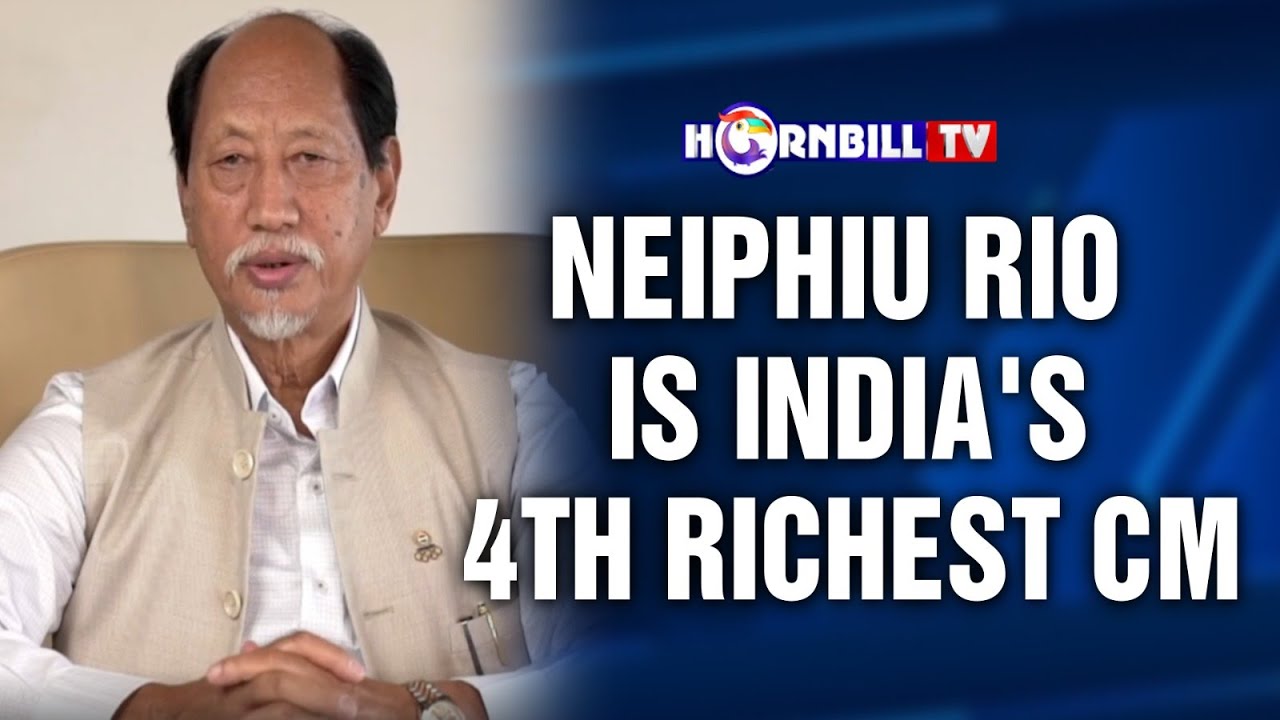 NEIPHIU RIO IS INDIA'S 4TH RICHEST CM