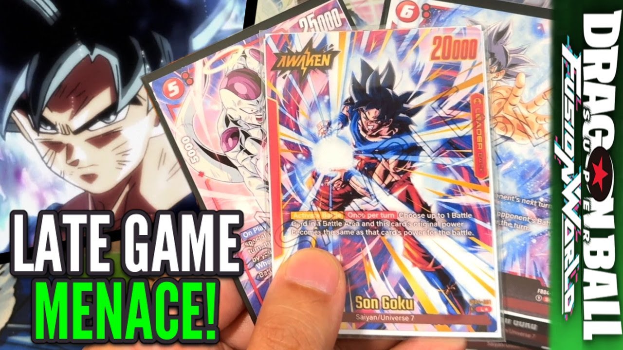 Son Goku FB04 Deck Profile - Ultra Instinct! | Dragon Ball Super Fusion World