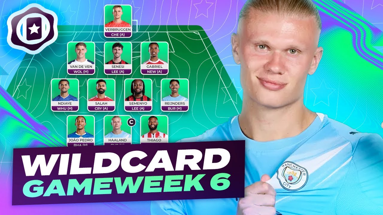 MY WILDCARD TEAM FOR GAMEWEEK 6 🔥| Fantasy Premier League Tips 2025/26