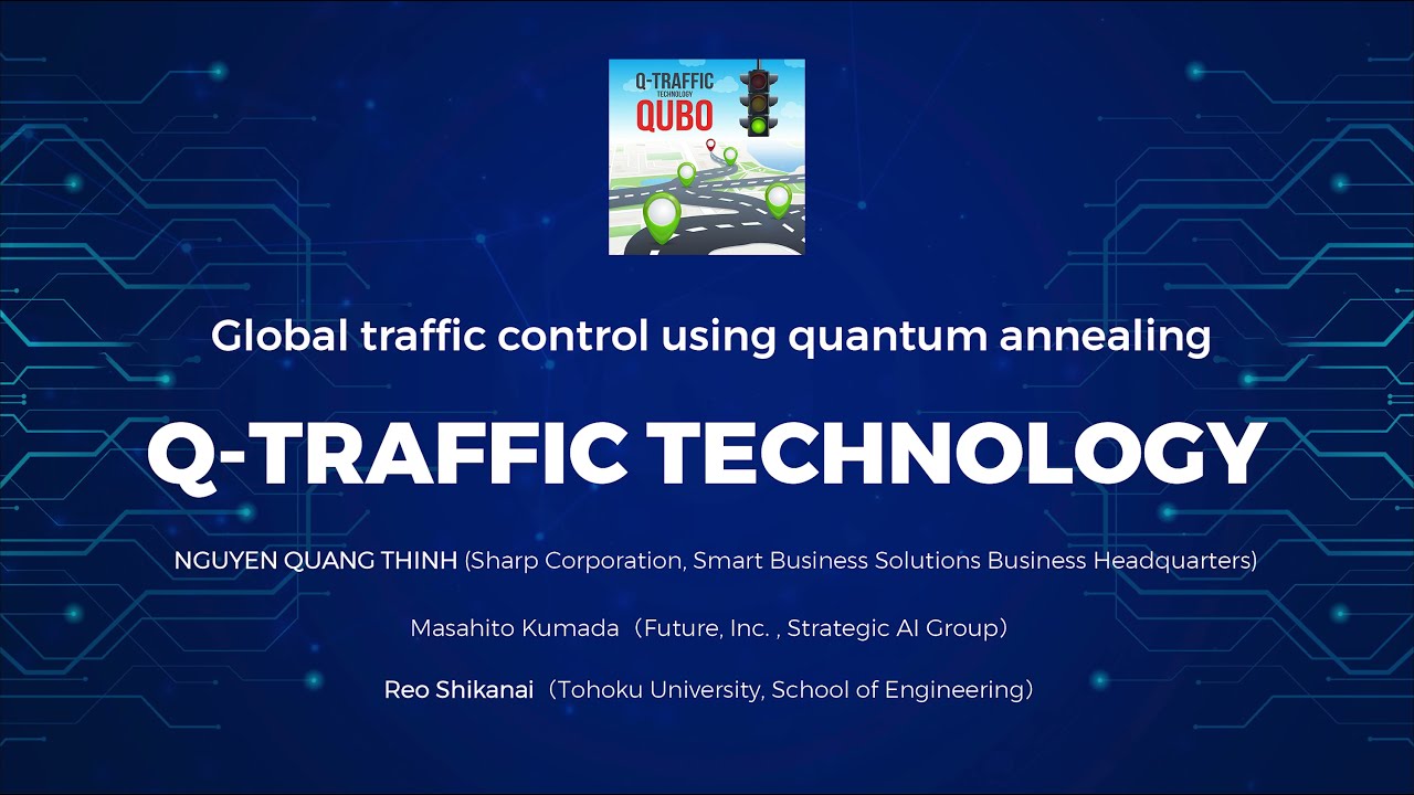 Q-Traffic Technology - Global traffic control using quantum annealing