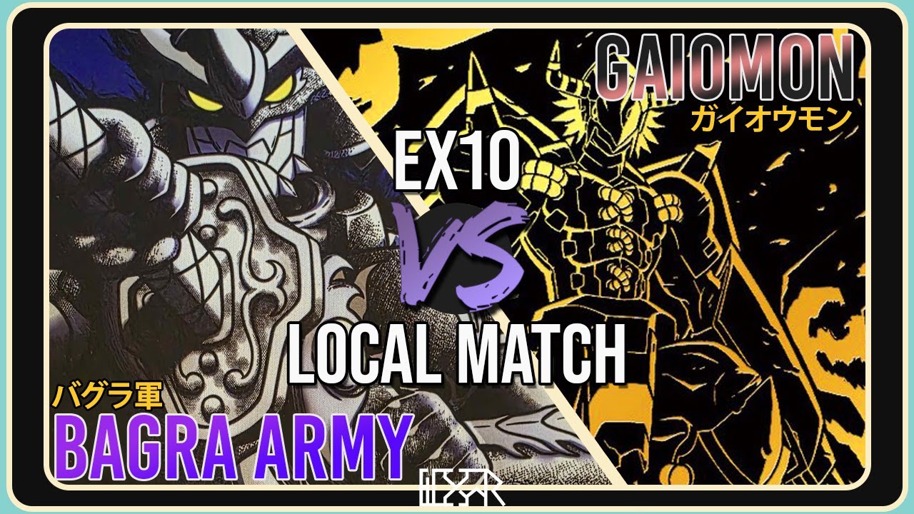 Комментарий к матчу BlackWarGreymon против Bagra Army [локальный матч Digimon TCG EX10]