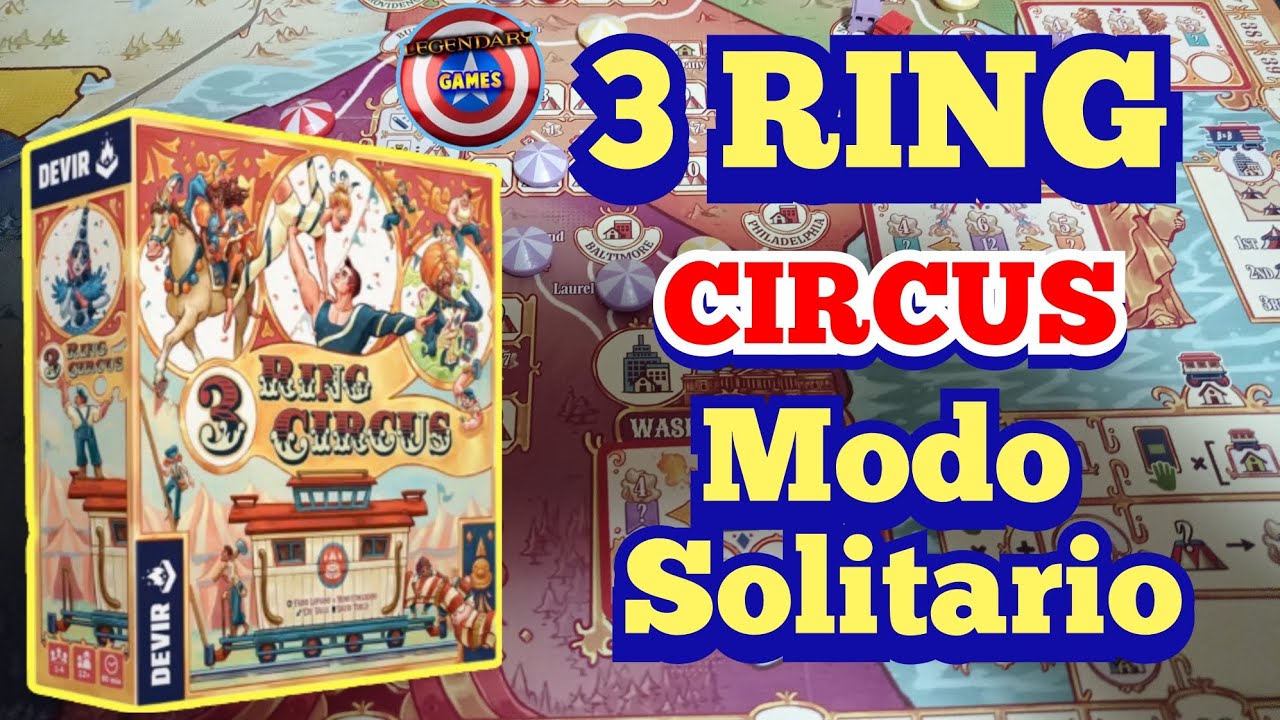 3 RING CIRCUS modo SOLITARIO