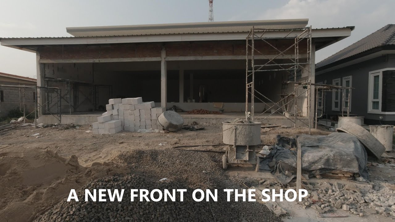 A NEW FRONT ON THE SHOP