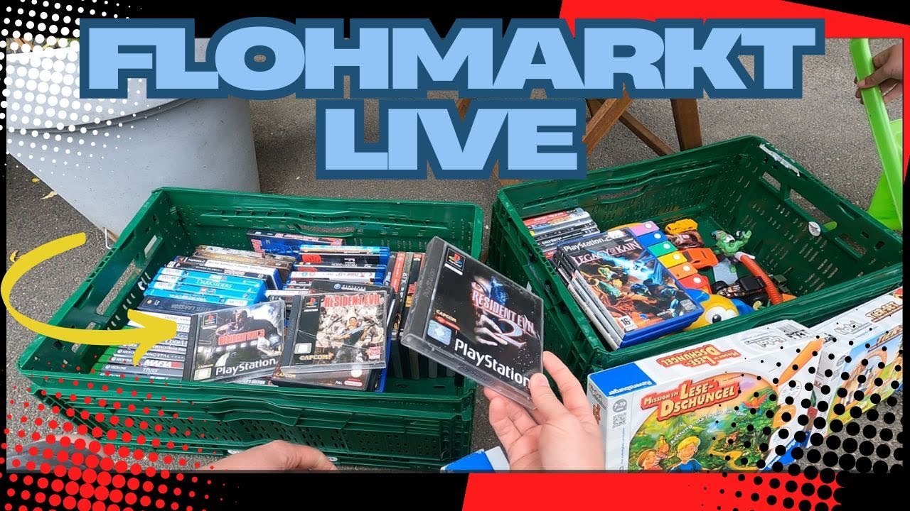 FLOHMARKT LIVE #57 - Dieser Dorftrödel war richtig wild! 😈 Tolle Schnapper und krasse Retro-Funde! 🤩