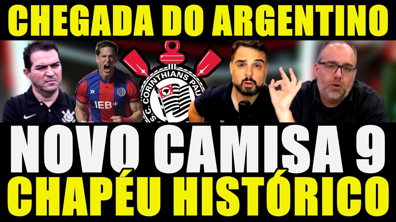 NOVO CAMISA 9!!! CHAPÉU HISTÓRICO | CHEGADA DO ARGENTINO ANDRÉS VOMBERGAR E MAIS....