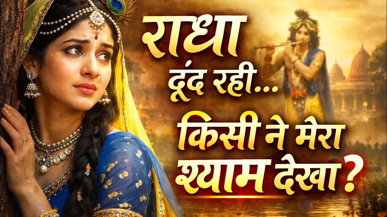 राधा ढूंढ रही किसी ने मेरा श्याम देखा | Fast Radha Krishna Bhajan | New Bhajan 2026
