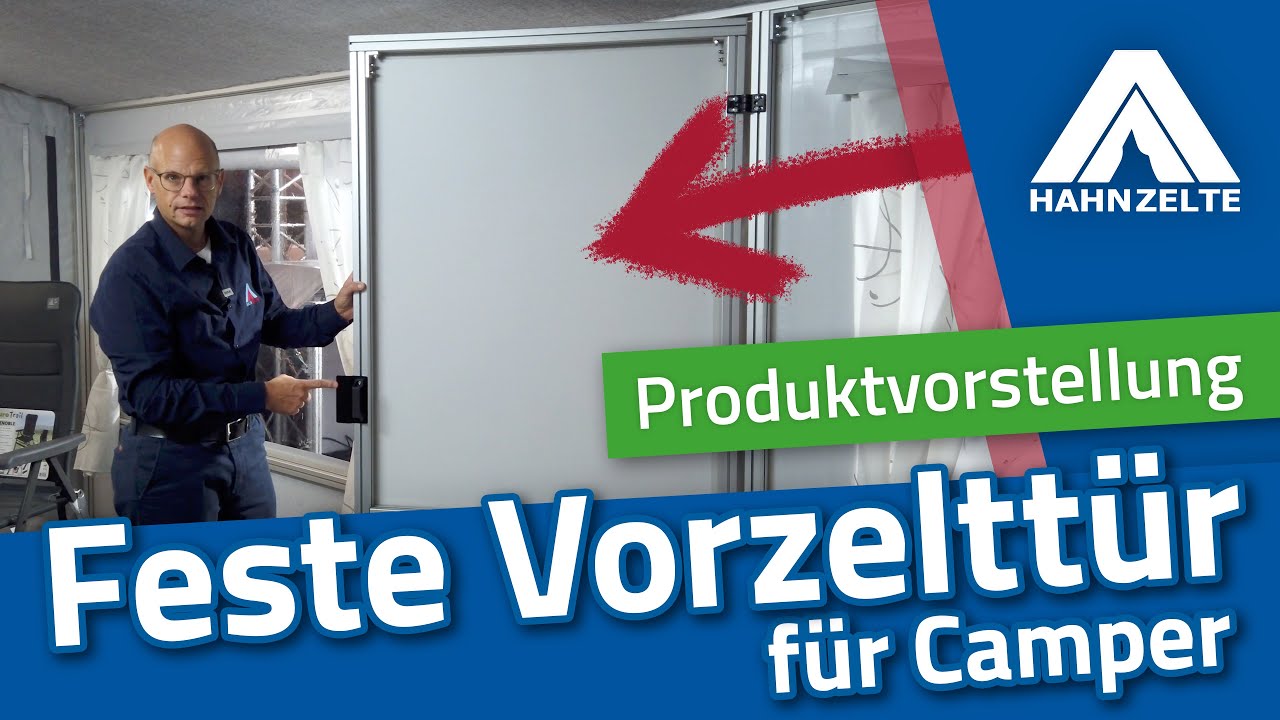 Hahn Zelte feste Tür für Vorzelte