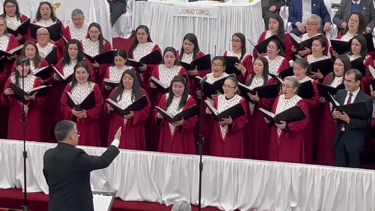 MI VIDA DI POR TI, MI SANGRE DERRAME, SANTA CENA 2025, CORO GENERAL IEP CHILLÁN 