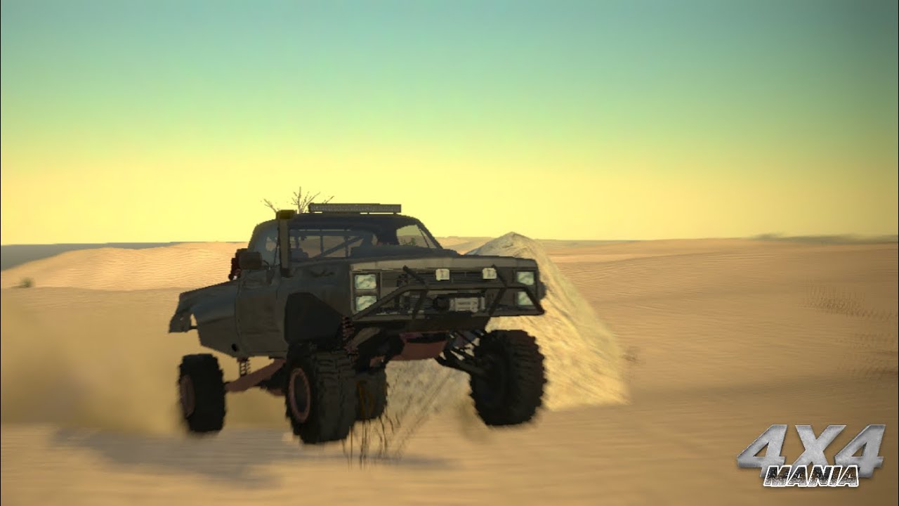 4x4 Mania - Hitting the Dunes in the New Squarebody Chevy Prerunner!