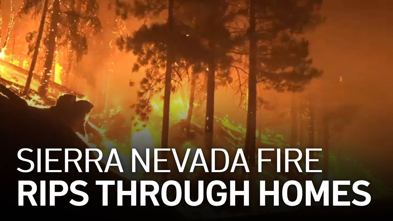 New Wildfire in Sierra Nevada Explodes Near Residences, Prompts Evacuations
