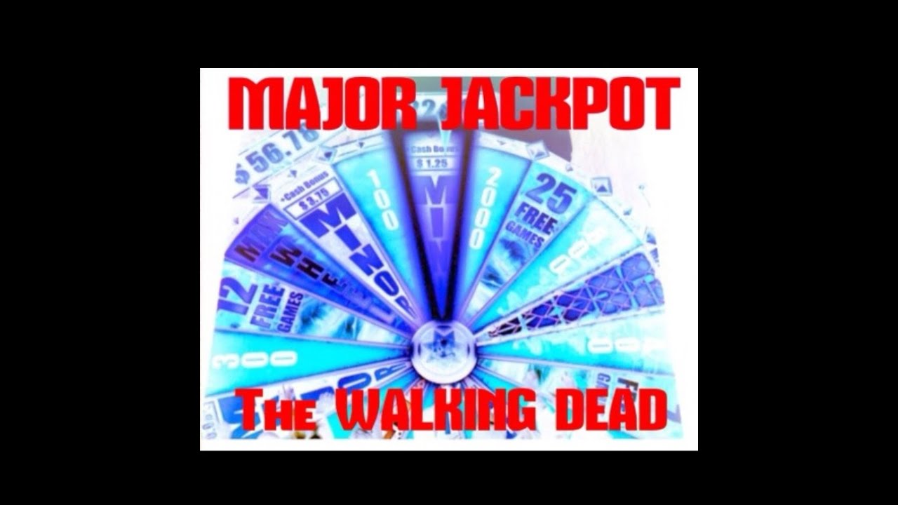 **MAJOR JACKPOT** THE WALKING DEAD Slot machine HUGE WIN!