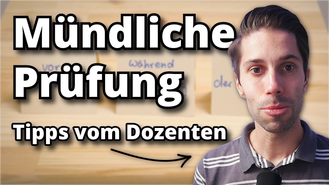 Meine Tipps für MÜNDLICHE PRÜFUNGEN an der Uni