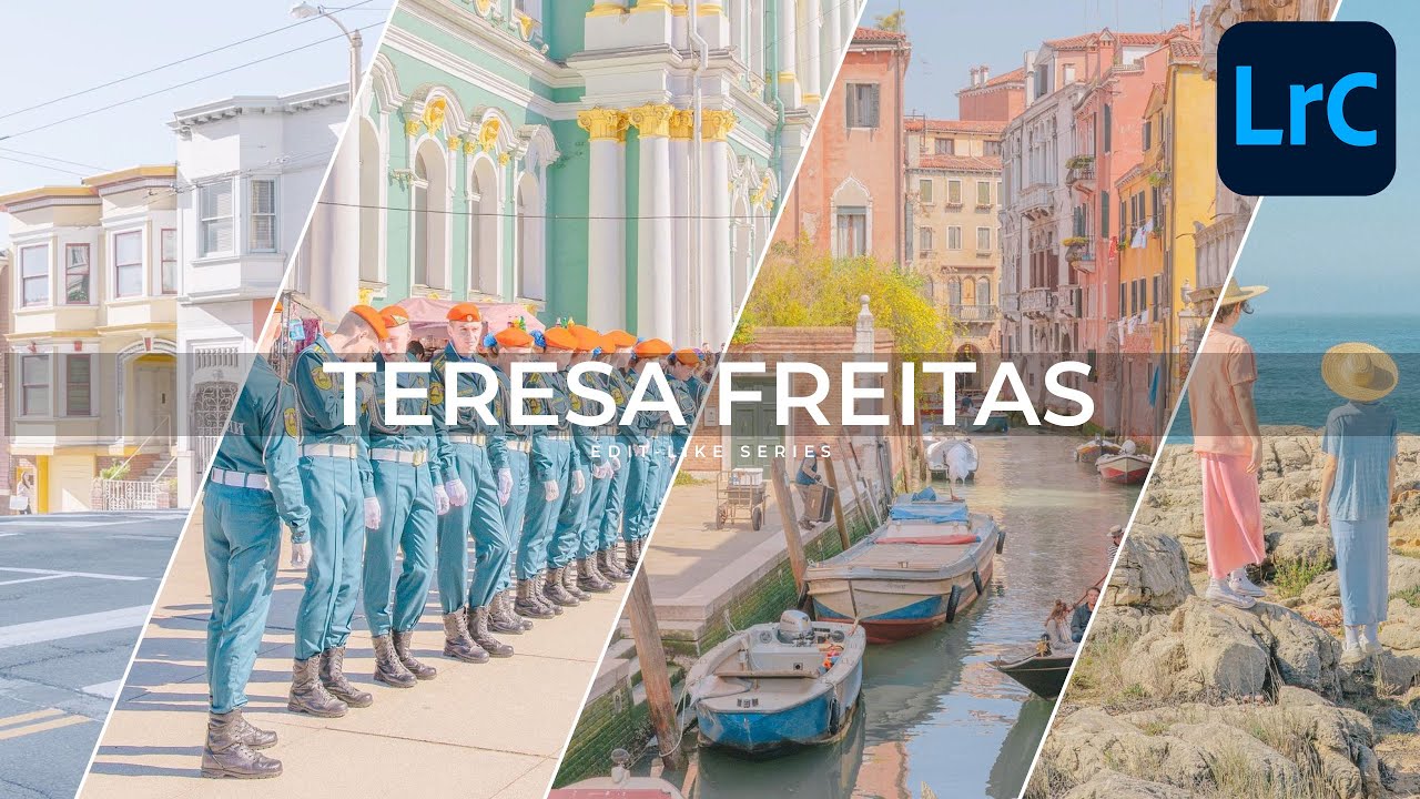 Редактируйте пастельные цвета, как Тереза ​​Фрейтас | Учебное пособие по Lightroom Classic с бесп...