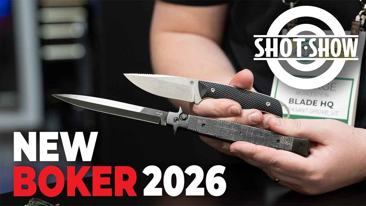 New Boker Knives for 2026 | Shot Show 2026