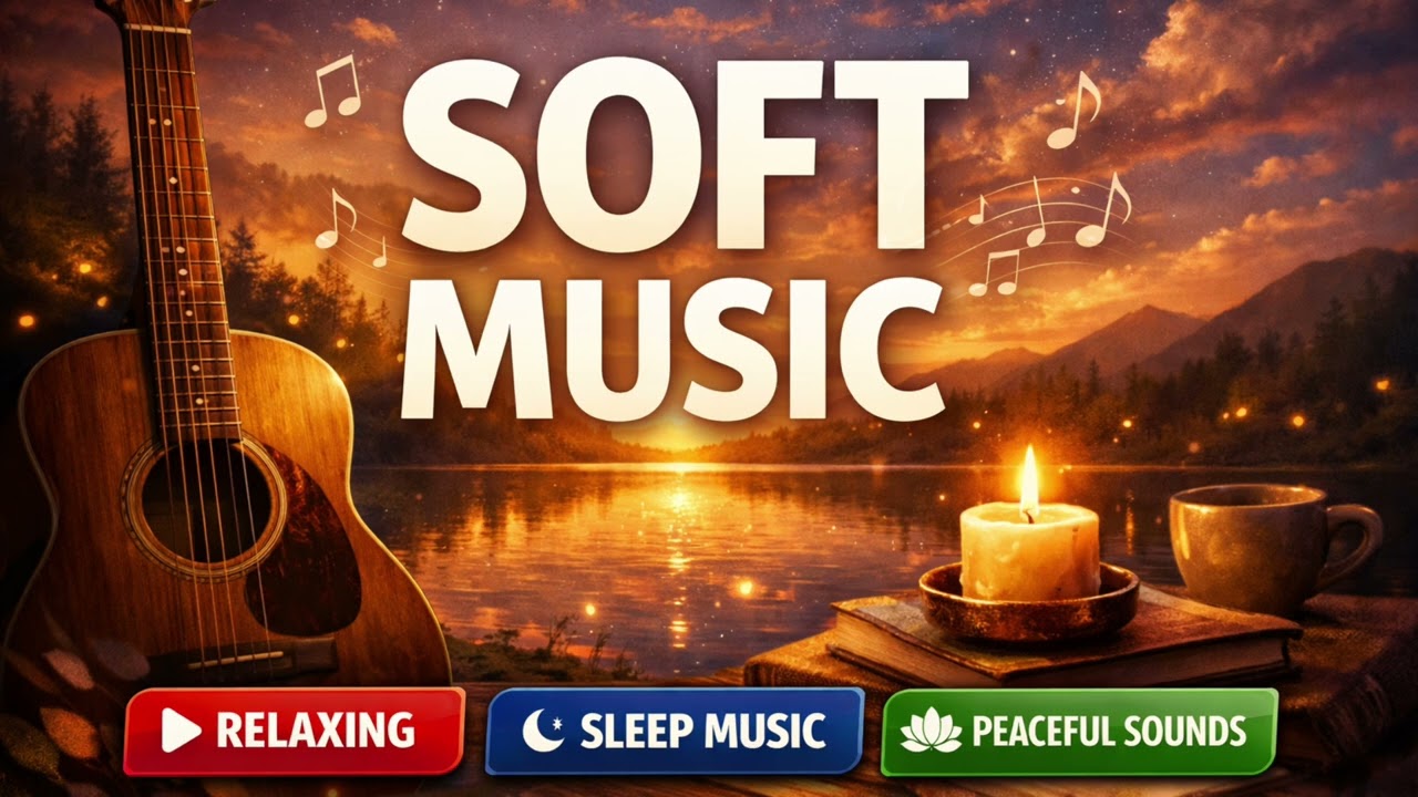 SOFT MUSIC FOR RELAXATION 🌙 CALM PIANO & PEACEFUL AMBIENT SOUNDS@norberthabib5300 