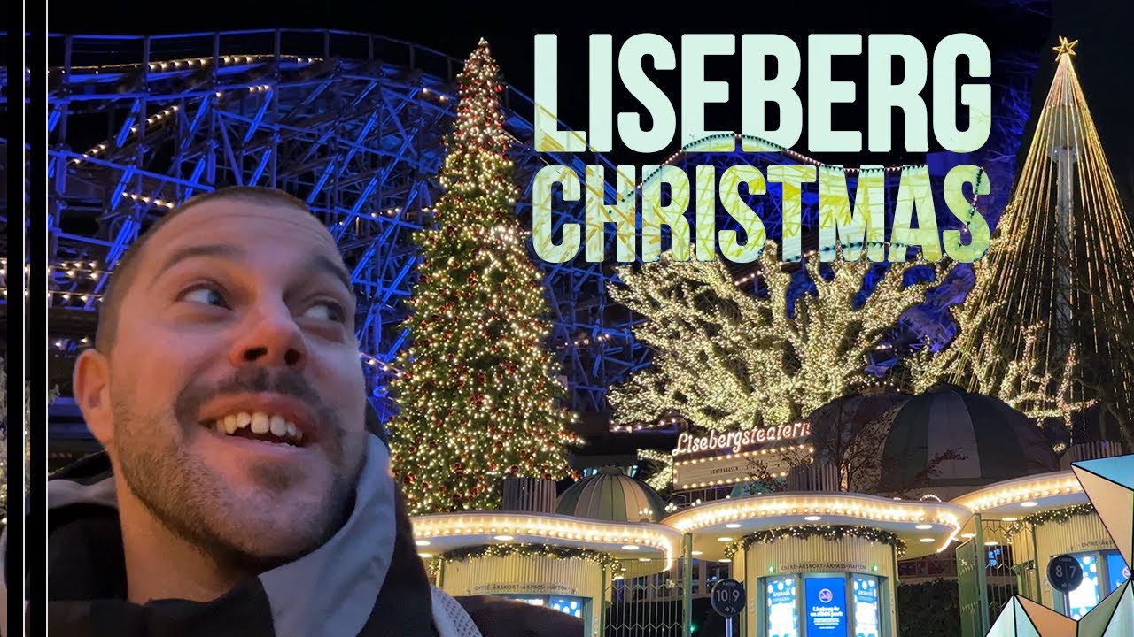 🇸🇪 | Coasters for Christmas | Liseberg in Gothenburg Sweden | It's🎄Just🎄So🎄Beautiful!