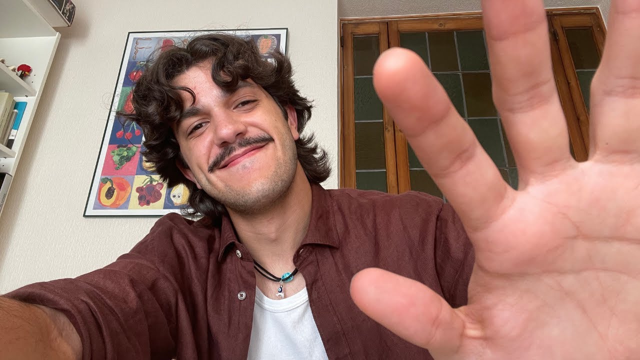 lofi fast and aggressive ASMR w/ hand sounds & soft spoken rambles