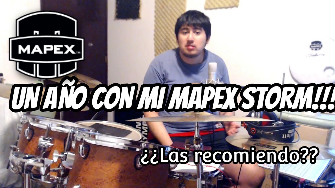 UN AÑO DE TENER MI BATERÍA MAPEX STORM ¿Las recomiendo?? | Review y Sound Test