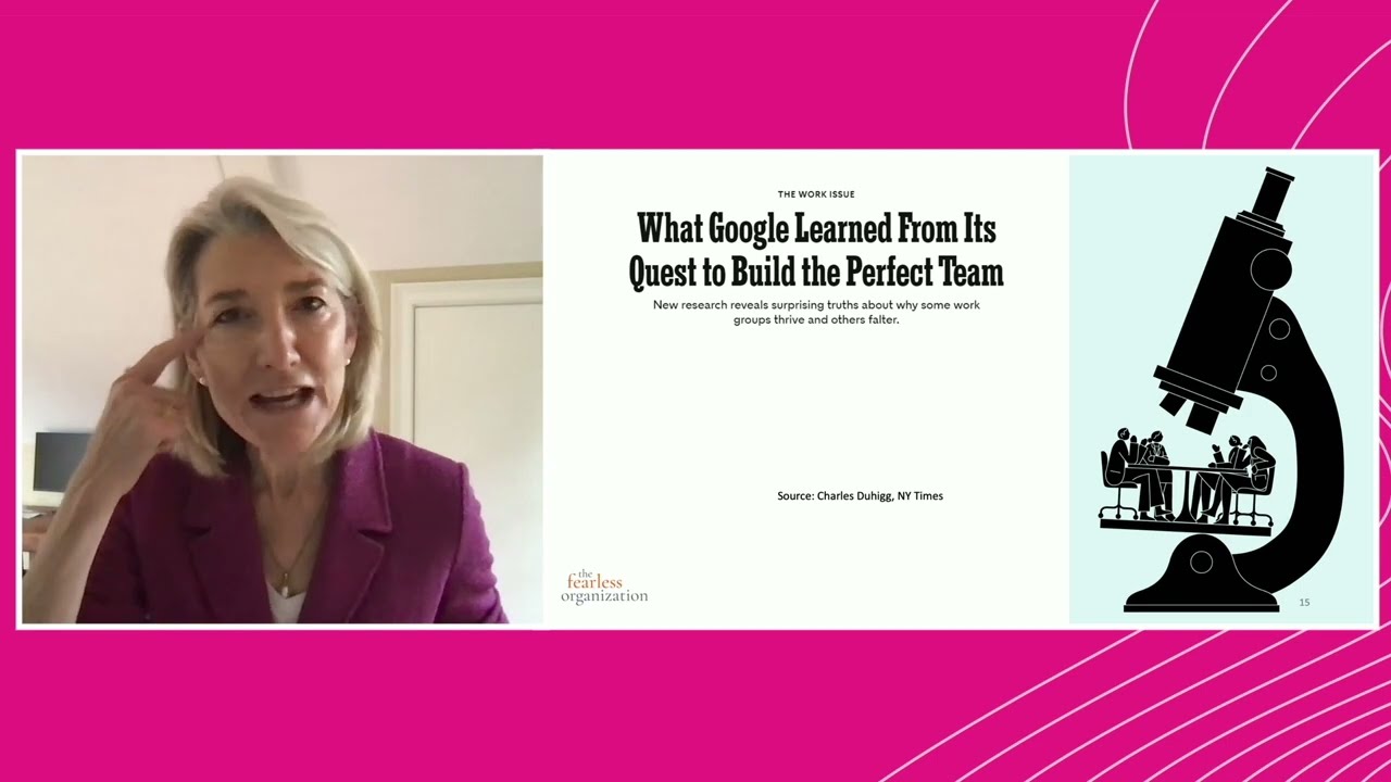 Amy Edmondson - Psychological Safety & Google Aristotle