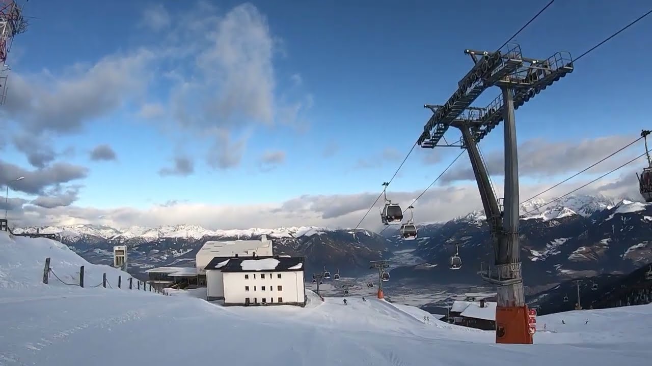 Pista Sylvester Plan de Corones by Davide Garuti - Skiing on the Sylvester slope at Kronplatz 🇮🇹⛷