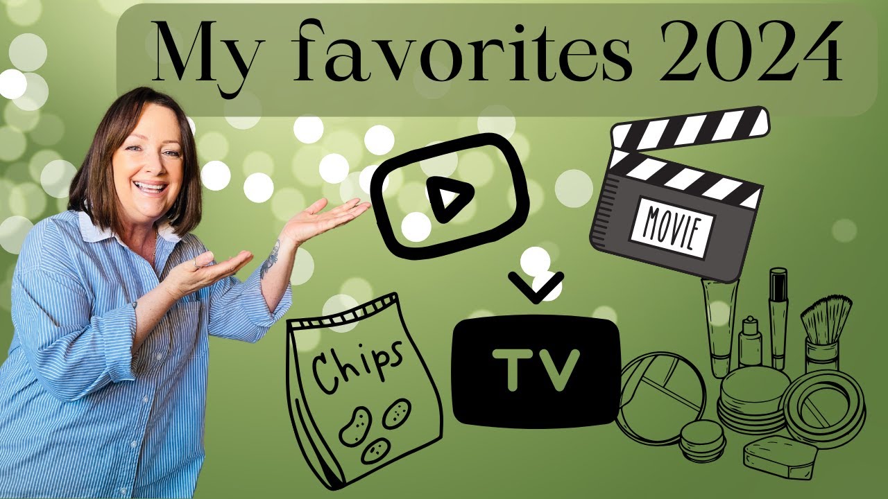 MY FAVORITES 2024 - MOVIES, MAKEUP, CLEANING PRODUCTS, SNACKS, YOUTUBERS, TV SERIES AND MORE